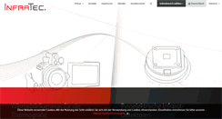 Desktop Screenshot of infratec.de