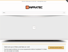 Tablet Screenshot of infratec.eng.br